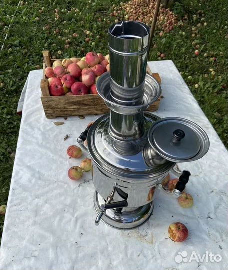 Самовар на дровах Турецкий 4 литра