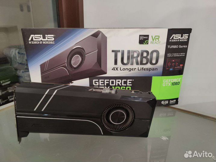 Видеокарта Asus GTX 1060 6gb Turbo