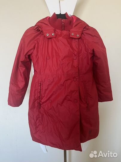 Куртка теплая для девочки 110 116