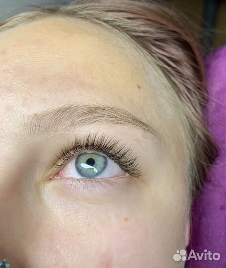 Наращивание ресниц/Долговременная укладка бровей