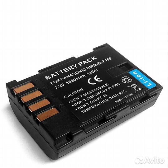 Аккумулятор Panasonic DMW-BLF19E 1960 mAh не ориг