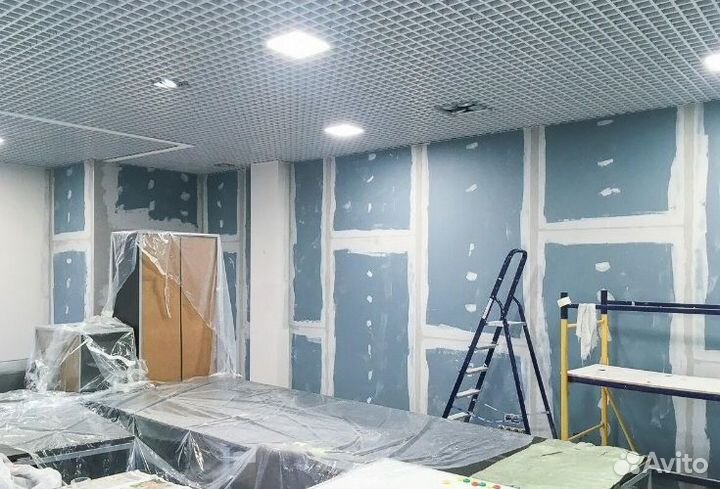 Ремонт офисов, коммерческих помещений под ключ