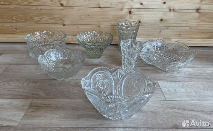 Стекло. Хрусталь. ссср.Рюмки. Бокалы