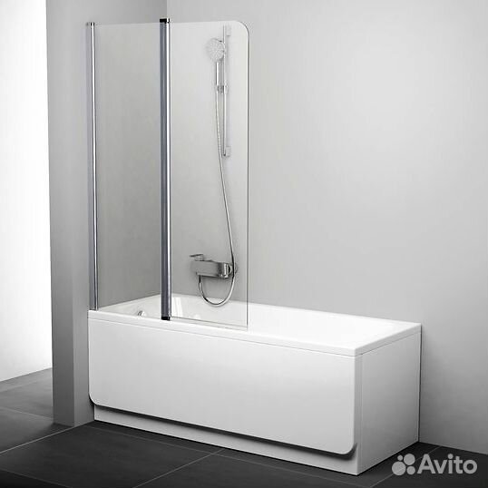 Душевая штора Ravak 99cm Хром 7qla0c00z1