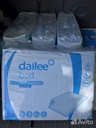 Пеленки одноразовые 60х90