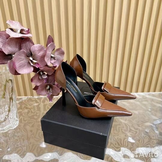 Туфли# женские Saint Laurent Премиум