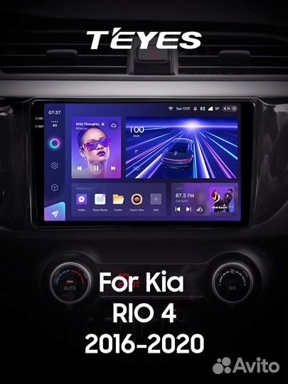 Магнитола Teyes CC3 2K 3/32 Kia Rio 4