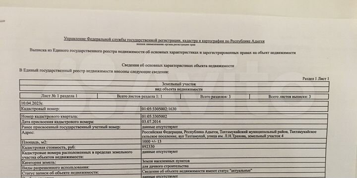 Участок 10 сот. (ИЖС)