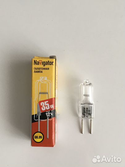 Галогенная лампа G6.35 Navigator,12v, 35w