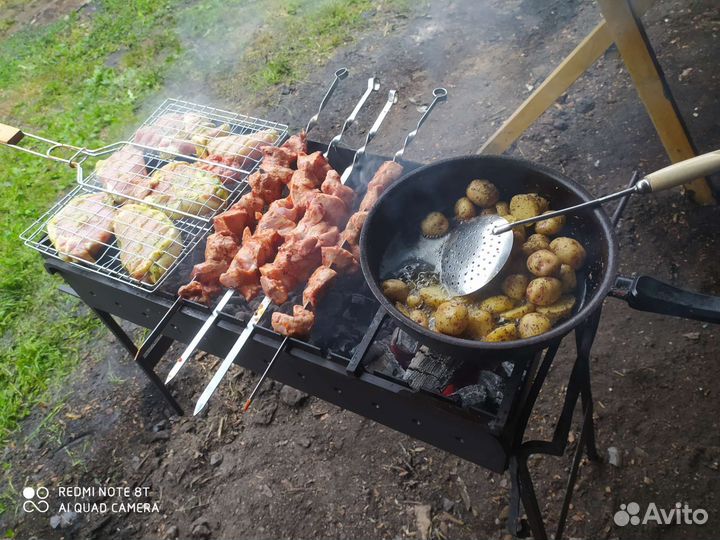 Мангал 80/30/15 см 3 мм