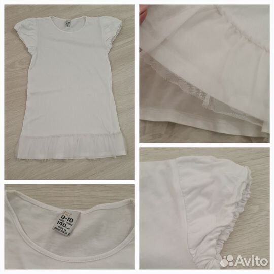 Школьные рубашки на девочку Zara Reserved р. 140