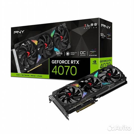 RTX4070 12GB XLR8 Gaming verto epic-X RGB Overcloc