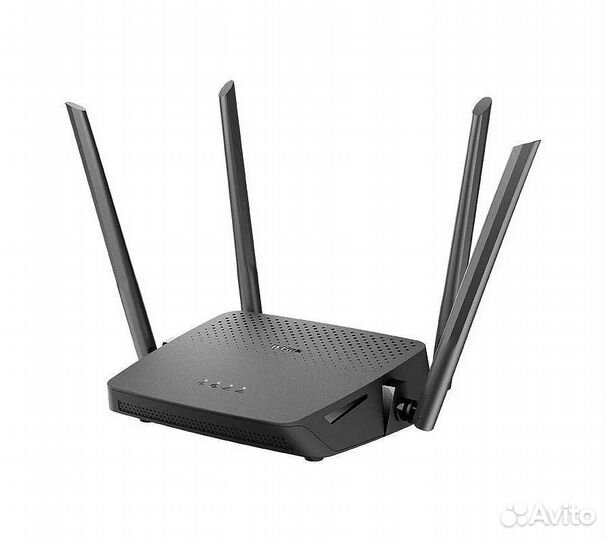 Wi-Fi роутер D-link DIR-825/RU/R5, черный