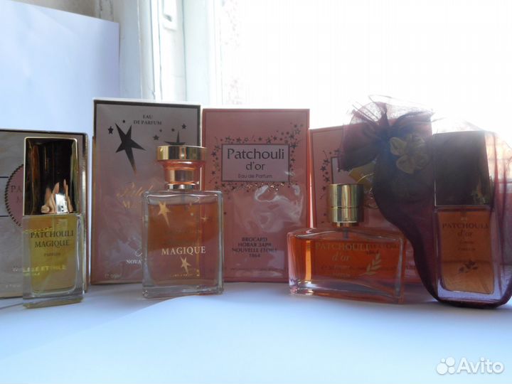 Духи Пачули, Мой идеал и др Новая Заря