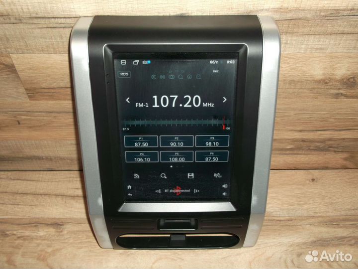 Магнитола Nissan X-Trail T31 Tesla Android