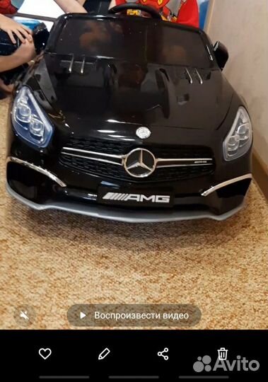 Детский электромобиль mercedes