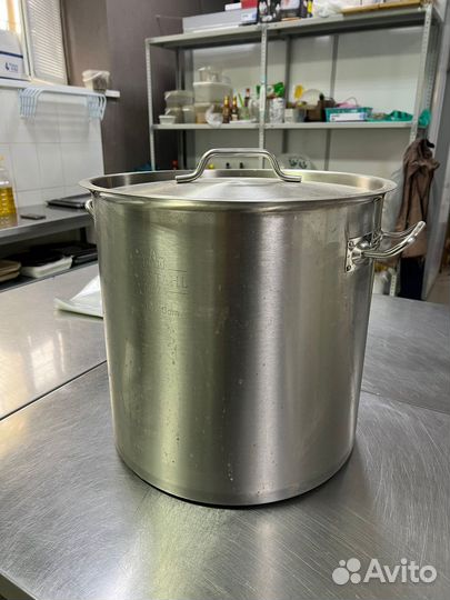 Кастрюля Luxstahl 40л. нержавеющая сталь