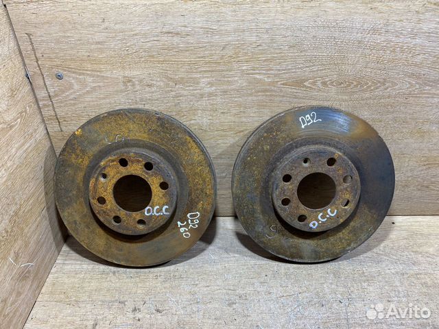 Комплект передних тормозных дисков Meriva A D92