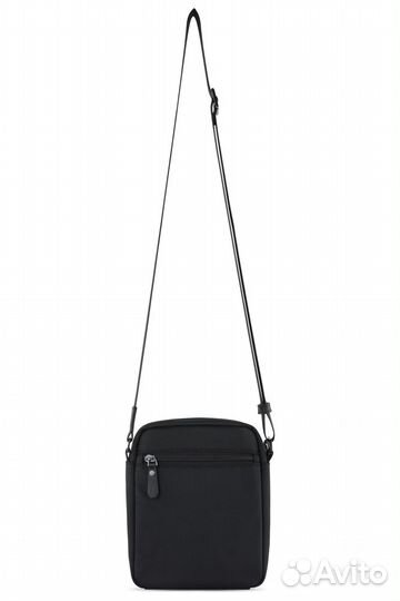 Сумка наплечная мужская bugatti Nero, чёрная, ней