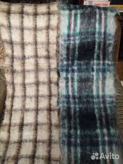 Шарф мохеровый, новый, Индия, Космос