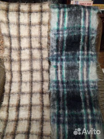 Шарф мохеровый, новый, Индия, Космос