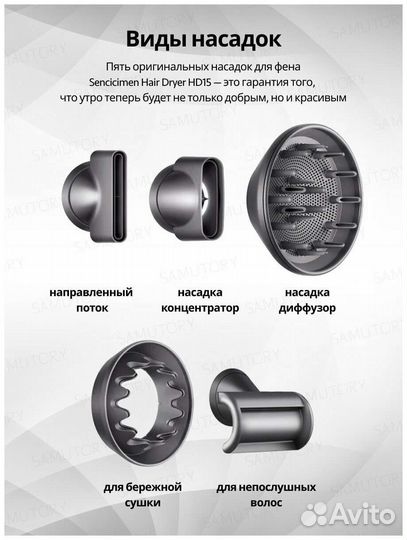 Фен XiaoMi SenCiciMen Hair Dryer