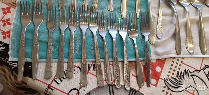 Ложки вилки нержавейка СССР