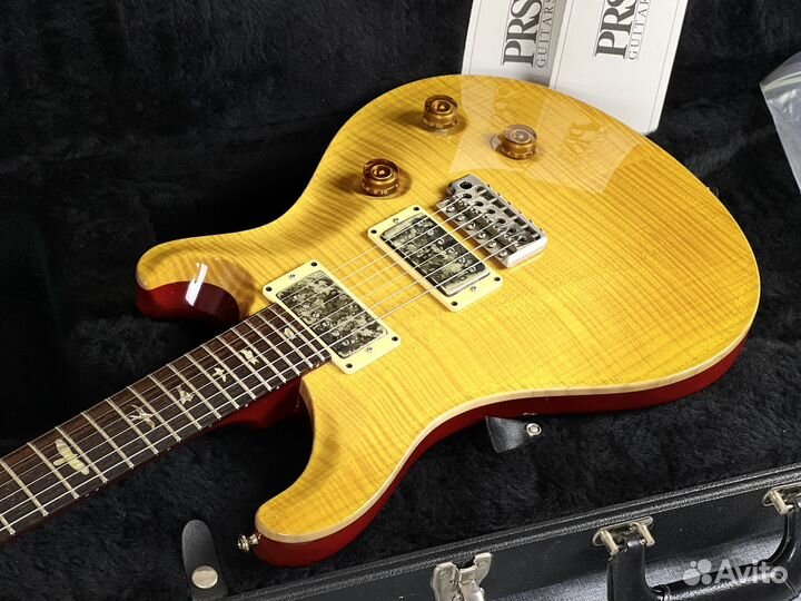 2006 USA PRS Custom 24 TOP 10 Vintage Yellow BKP