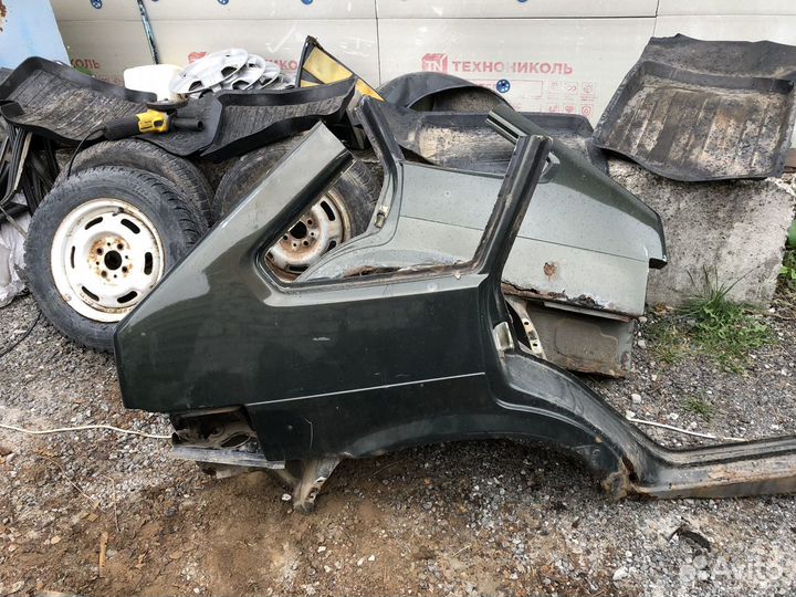 Крыло правое заднее ваз 2114