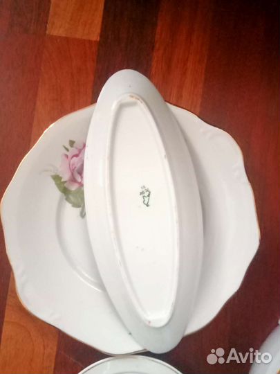Столовый сервиз фарфор СССР