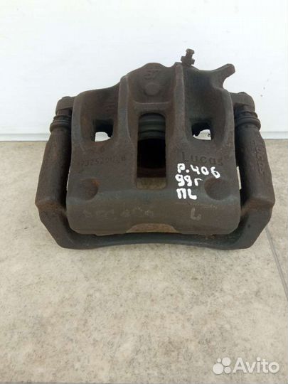 Суппорт тормозной передний левый Peugeot 406