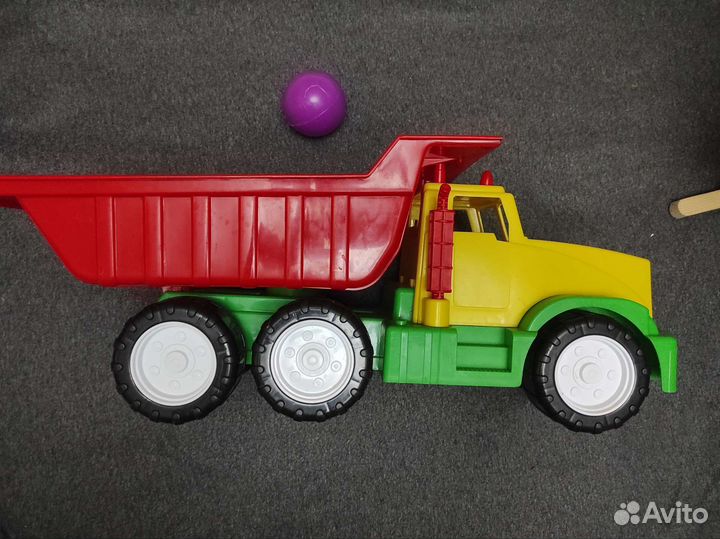 Детский грузовик большой, детская игрушка 55 см