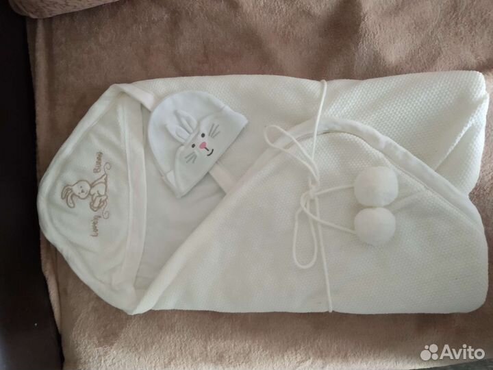 Конверты на выписку, плед, утеплённый конверт