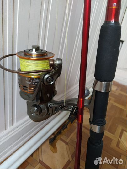 Спиннинг снаряженый