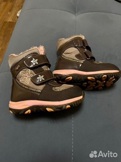 Сапоги(ботинки) зимние для девочки kapika 25