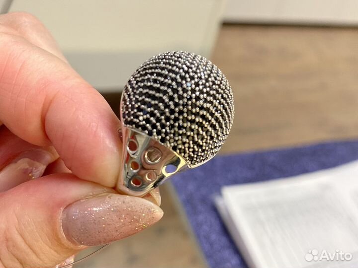 Кольцо серебро 925