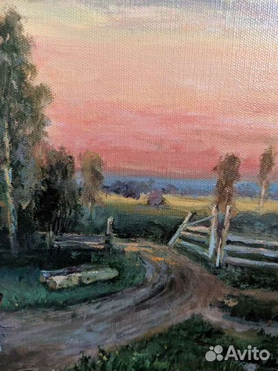 Картина маслом по мотиву И. Шишкина 