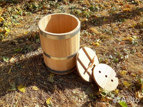 Кадка дубовая