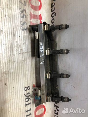 Топливная рампа форсунки Z14XER Opel astra corsa