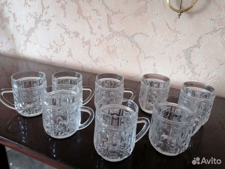 Кружка хрустальная