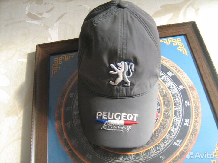 Кепка Peugeot Racing. Винтаж