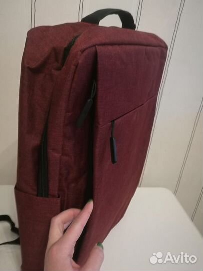 Сумка рюкзак для ноутбука 17,3 с USB новая