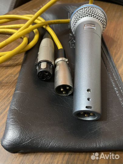 Вокальный микрофон shure beta 58a