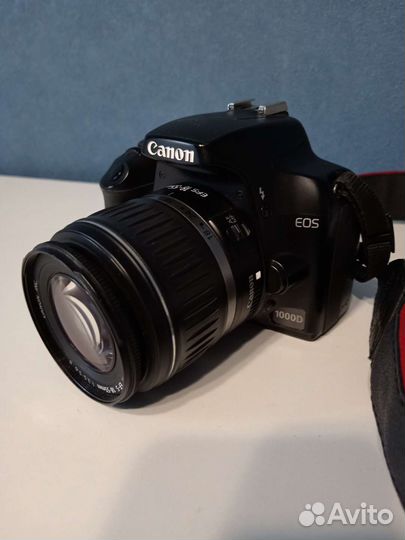 Зеркальный фотоаппарат canon 1000d
