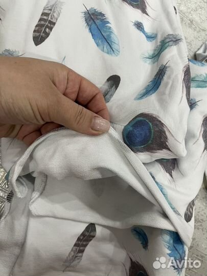 Простынь на резинке 129*60, пеленки