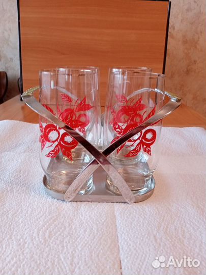 Посуда СССР стаканы бокалы