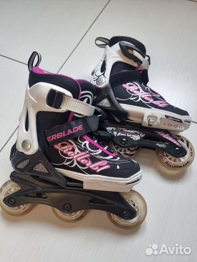 Ролики раздвижные детские rollerblade р.28- 32