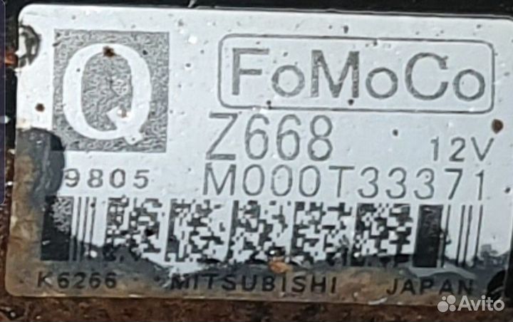 Мазда 3 bl 1.6 авт стартер Z668