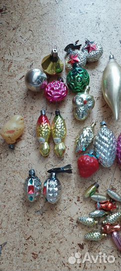 Елочные игрушки СССР