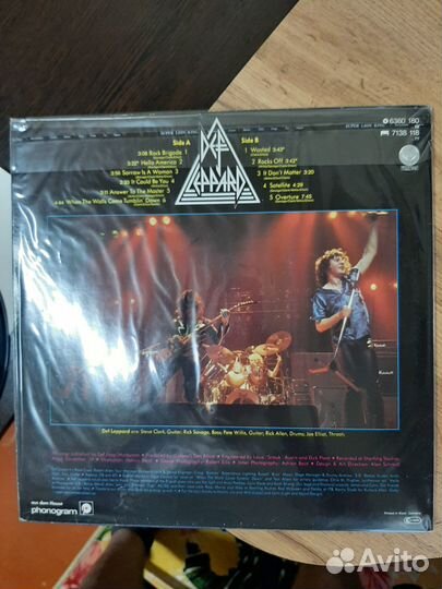 Def Leppard /ON through THE night /1980 vertigo /g